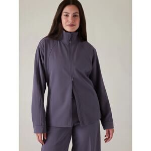 Athleta Stride Jacket Nightfall Purple Womens XL
